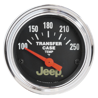 Jeep 2-1/16" Transfer Case Temperature Gauge w/ Air-Core (100-250 °F)