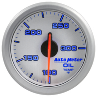 Air-Drive 2-1/16" Oil Temp Gauge w/ Air-Core (100-300 °F) Silver