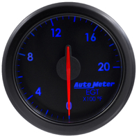 Air-Drive 2-1/16" Exhaust Gas Temp Gauge w/ Air-Core (0-2000 °F) Black
