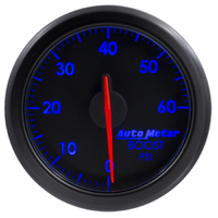 Air-Drive 2-1/16" Boost Gauge w/ Air-Core (0-60 PSI) Black