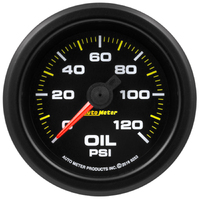 2-1/16" Stepper Motor Oil Pressure Gauge w/Warn for Extreme Use (120PSI)