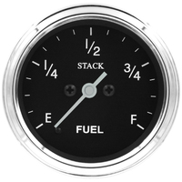 Stack 52mm Programmable Pro Stepper Motor Fuel Level Gauge (0-280OHM )