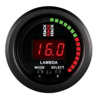 Stack 2-1/16" Wideband Air/Fuel Ratio Gauge (6:1-20:1 AFR)