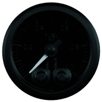 Stack 52mm Pro-Control Stepper Motor Fuel Pressure Gauge (0-1 Bar/M10 Male) Black