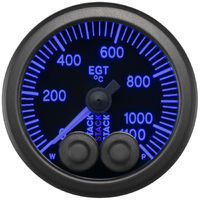 Stack Pro-Control 52mm Exhaust Gas Temp Gauge (0-1100 °C) Black