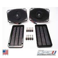 1965-1966 Mustang 4" x 6" Door Speaker & Grille Kit