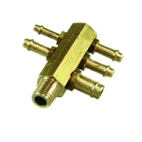 VC VH VK Commodore Brass Vacuum Tree 5 Port