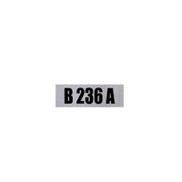 XR Falcon ZA Fairlane Rocker Cover End Decal 289 - Cloth