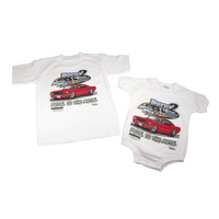 Kids "Born 2 Cruz" T-Shirt - Mustang, Size 10-12