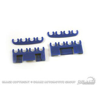 1964 - 1973 Mustang Spark-Plug Wire Separator Set (Blue)