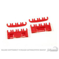 1964 - 1973 Mustang Spark-Plug-Wire Separator Set (Red)