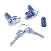 1958 - 1960 Thunderbird Door Lock Kit with Flip Caps
