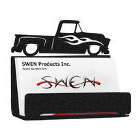 Metal Business Card Holder - Chevy Pickup