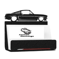 Metal Business Card Holder - Mustang