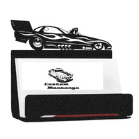 Metal Business Card Holder - Funny Car