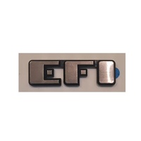 "EFI" Fender Badge SILVER BRUSHED for Ford Falcon XE Fairlane ZK FD