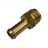 1964 - 1973 Mustang Mechanical Fuel Pump Fitting Brass Hose Barb 3/8 Hose