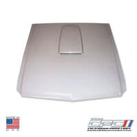 1965-1966 Mustang Metal Frame Fiberglass Hood w/ Scoop