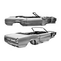 1967 Mustang Replacement Bodyshell - Convertible