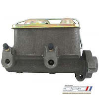 Mid-70'S OEM Style Master Cylinder w/ Built In Bleeders Specs 1" Bore, Shallow Hole 9/16-24 & 1/2-18 Ports On Left Side