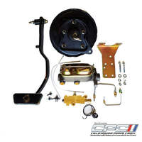 1967-1970 Mustang Power Brake Kit (Front Disc & Rear Drum And Brake Pedal Set Up)