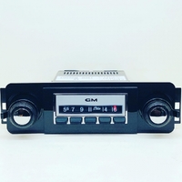 Carbide-Series Bluetooth AM/FM Radio Assembly for 1967-72 GM Trucks/Suburban/1968-72 Blazer (K5-Series) Black Face, Black Display