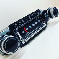 Carbide-Series Bluetooth Radio Assembly for 1968-76 Chevrolet Corvette 