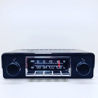 Carbide-Series Bluetooth Radio Assembly for 1962-74 Giulia/1967-74 1750 GT Veloce - Chrome Push Puttons