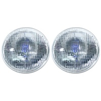 1964 - 1973 Mustang 7" Round Halogen Sealed Beam Headlamp, Right Hand Drive - Pair