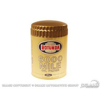 1964 - 1973 Mustang Concourse Oil Filters (Gold 6000 mile)