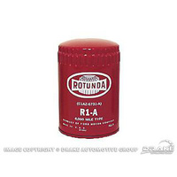 1964 - 1973 Mustang Concours Oil Filter (Red Rotunda)