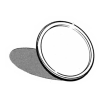 1965 - 1970 Mustang Fastback Interior Light Lens - Single