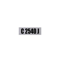 Rocker Cover End Decal XR GT 289 - Cloth