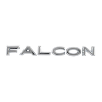 1962 - 1963 US Falcon Rear F A L C O N Letter Set