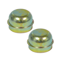 1964 - 1966 Mustang Hub Grease Caps (6 Cylinder) Pair