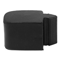 1965 - 1970 Mustang Axle Bumper (Outer Rear, Mounts on Frame)