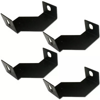 1964 - 1966 Mustang Fan Shroud Brackets (3 Core)