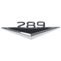 1964 - 1966 Mustang 289 Fender Emblem - Single