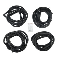 1962 - 1964 Fairlane Door Weatherstrip Set Front & Rear - 4 Door
