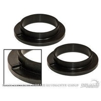 1964 - 1973 Mustang Coil Spring Insulators (Black Polyurethane 3/8")