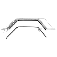 1964 - 1966 Thunderbird Hardtop Roof Rail Seal Weatherstrips - Pair