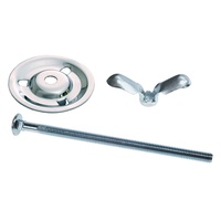 1964 Mustang Spare Tire Mounting Kit Styled Steel Wheels Chrome (Bolt Style)