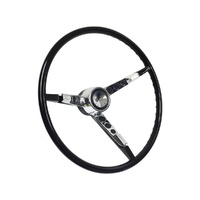 1963 - 1964 Falcon Sprint Steering Wheel Kit (Generator) Black
