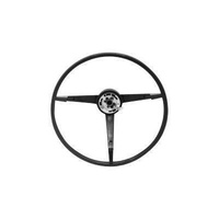 1964 Mustang Standard Steering Wheel (Generator) Black
