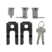 1964 - 1966 Mustang Door & Ignition Lock Set Pony Keys