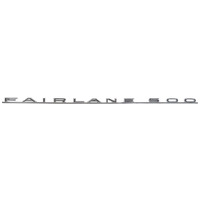 1965 - 1966 US FAIRLANE - Quarter Panel Emblem - FAIRLANE 500 - Chrome