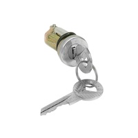 1964 - 1966 Mustang Trunk Lock Cylinder and 2 Ford Keys