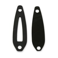 Bullet Mirror Pads-Short