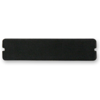 1965 - 1966 Pony & 1967 Deluxe Door Panel Cup Pad (Black)