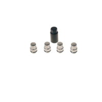 1964 - 1973 Mustang Chrome Wheel Lock Nut Set
